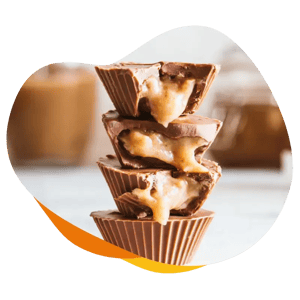 Chocolate cups