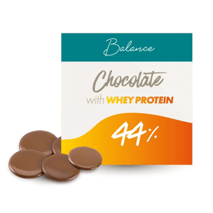 Chocolate with Whey Protein 44%
