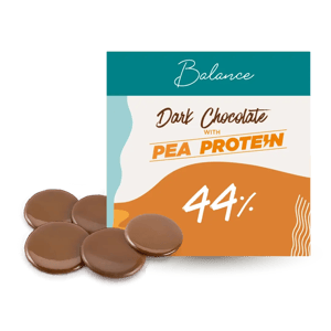 Dark Chocolate with Pea Protein 44%