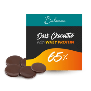 Dark Chocolate with Whey Protein 65%