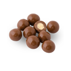 Nueces cubiertas de chocolate