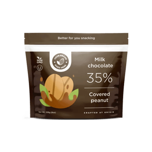 Cacahuate recubierto de chocolate con leche